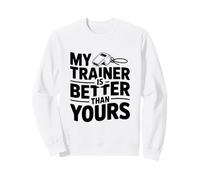 Mi Entrenador es Mejor Que el tuyo Humor Motivacional en el Gimnasio Sudadera