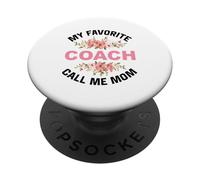 Mi Entrenador Favorito Llámame mamá Trainer Fitness Trainer PopSockets PopGrip Adhesivo