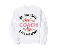 Mi Entrenador Favorito Llámame mamá Trainer Fitness Trainer Sudadera