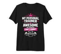 Mi Entrenador Personal es increíble Pero no Puedo Contar, Gimnasio Mujeres Camiseta Premium
