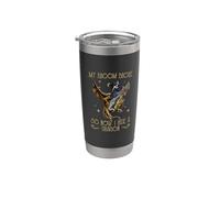 Mi escoba se rompió, así que ahora monté una bruja dragón Vaso térmico de acero inoxidable de doble pared