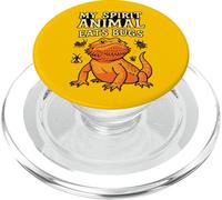 Mi espíritu animal come insectos dragón barbudo PopSockets PopGrip para MagSafe