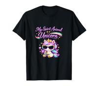 Mi espíritu Animal es un diseño de Kawaii Chibi de Unicornio Camiseta