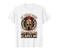 Mi Esposa Es Griega Nada Me Asusta Esposa Griega Camiseta