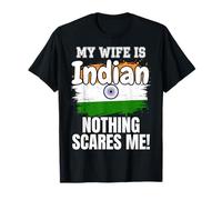 Mi Esposa es India Nada me Asusta Camiseta