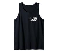 Mi Esposa Es Más Caliente Que Tú Divertido Desquiciado Gen Z Pareja Meme Camiseta sin Mangas