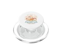 Mi Esposa es mi Problema Favorito Retro Vintage Divertido Marido PopSockets PopGrip para MagSafe
