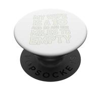 Mi esposa es un 10 divertido diseño de marido, tanque de gasolina, amor por el coche PopSockets PopGrip Adhesivo