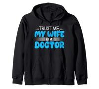 Mi Esposa es un Doctor Divertido para el Marido Sudadera con Capucha