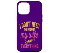 Mi Esposa - Esposa Humor Pareja Cita Matrimonio Carcasa para iPhone 12 Pro MAX