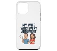 Mi Esposa GANA Todos los argumentos Carcasa para iPhone 12 Mini