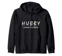 Mi Esposo encontré mi Langosta Despedida de Soltero Parejas Esposa Esposo Sudadera con Capucha