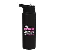 Mi esposo piensa que estoy loco pero no soy el que se casó Stainless Steel Insulated Water Bottle