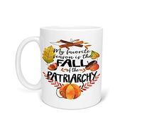 Mi Estación Favorita Es La Caída Del Patriarcado Taza Con Asa Taza De Café Cerámica Tazas Para Hogar Zumo Capuchino 330Ml