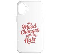 Mi Estado de ánimo Cambia con mi Cabello Carcasa para iPhone 16 Plus