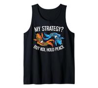 ¿Mi Estrategia? Comprar Koi, Mantener la Paz Funny Investor Camiseta sin Mangas