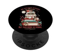 Mi estrés navideño es crónico, Pero Este Libro es icónico PopSockets PopGrip Adhesivo