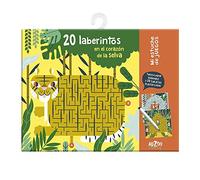 Mi estuche de juegos. 20 laberintos en el corazón de la selva