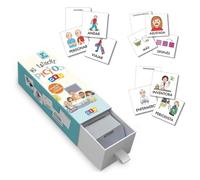 Pictogramas Autismo Español | Aprender a Leer | Aprendizaje de Idiomas | Mi Estuche de Pictos | Editorial GEU El MEU Estoig De Pictos: (Niños de 3 a 5 años) (Español - 500 Tarjetas)