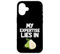 Mi Experiencia radica en Peras Dulces Frutas de otoño Bartlett Bosc Carcasa para iPhone 16