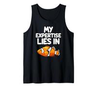 Mi Experiencia radica en pez Payaso pez anémona Océano Pacífico Camiseta sin Mangas