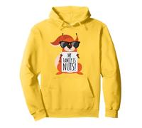 ¡Mi familia está loca! Funny Squirrel Sudadera con Capucha
