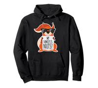 ¡Mi familia está loca! Funny Squirrel Sudadera con Capucha