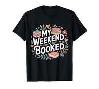 Mi fin de semana está reservado Leer Leer Libros Lector Nerd Camiseta