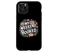 Mi fin de semana está reservado Leer Leer Libros Lector Nerd Carcasa para iPhone 11 Pro