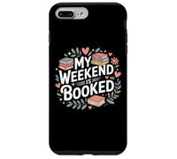 Mi fin de semana está reservado Leer Leer Libros Lector Nerd Carcasa para iPhone 7 Plus/8 Plus