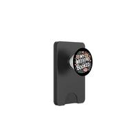 Mi Fin de Semana está Reservado Leer Leer Libros Lector Nerd PopSockets PopWallet para MagSafe
