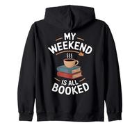 Mi Fin de Semana está Reservado para Leer Sudadera con Capucha