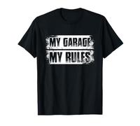 Mi Garaje, mis Reglas, Amante de los Coches, mecánico, Garaje, tío Camiseta