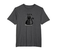 Mi Gato es mi Mejor Amigo Amante de Las Mascotas Camiseta, Hombre Tallas Grandes, Jaspeado Oscuro, 4X Alto