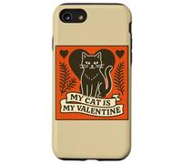 Mi Gato es mi San Valentín Carcasa para iPhone SE (2020) / 7/8