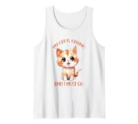 Mi Gato está Llamando y Debo irme Camiseta sin Mangas