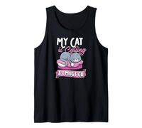 Mi Gato está Llamando y Debo irme Camiseta sin Mangas