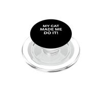¡Mi Gato Me Hizo Hacerlo! PopSockets PopGrip para MagSafe