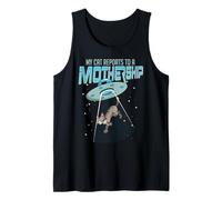 Mi gato se reporta a una nave nodriza OVNI Alien hombres mujeres Camiseta sin Mangas
