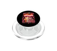 Mi Gato Tiene Dos Mamás Divertidas Lesbianas PopSockets PopGrip para MagSafe