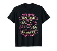 Mi Gato Tiene más Seguidores Que yo Camiseta