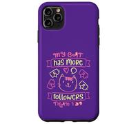 Mi Gato Tiene más Seguidores Que yo Carcasa para iPhone 11 Pro MAX