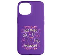 Mi Gato Tiene más Seguidores Que yo Carcasa para iPhone 15