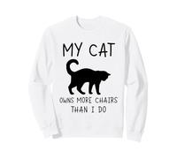 Mi Gato Tiene más sillas Que yo Humor Gatos Sudadera