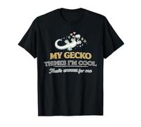 Mi Gecko Cree Que Soy Genial Y Me Basta Camiseta