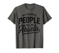 Mi Gente Favorita me Llama Abuela Camiseta