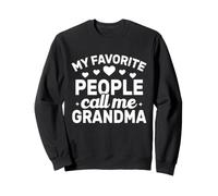 Mi Gente Favorita me Llama Abuela Sudadera