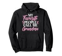 Mi gente favorita me llama abuela Sudadera con Capucha