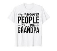 Mi Gente Favorita me Llama Abuelo Camiseta