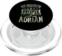 Mi Gente Favorita me Llama Adrian Nombre Personalizado PopSockets PopGrip para MagSafe